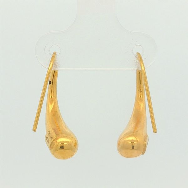 18K Yellow Gold Estate Earrings Image 4 Jaymark Jewelers Cold Spring, NY