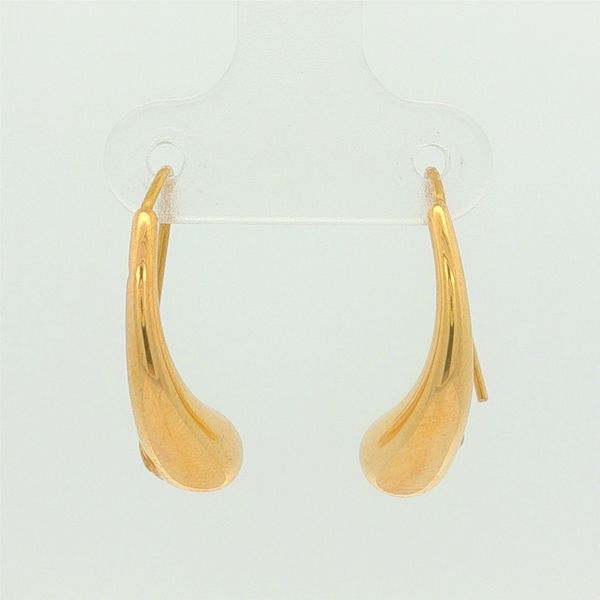 18K Yellow Gold Estate Earrings Jaymark Jewelers Cold Spring, NY