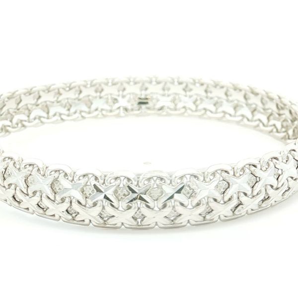 14K White Gold Estate Bracelet Jaymark Jewelers Cold Spring, NY