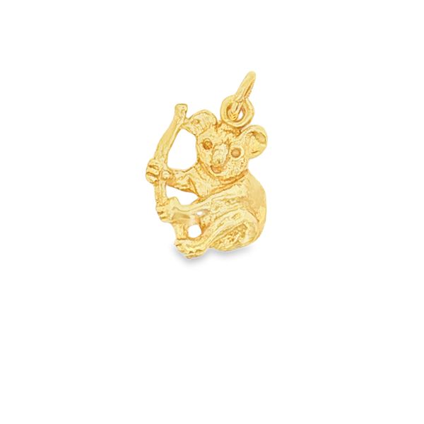 14K Yellow Gold Koala Bear Charm Jaymark Jewelers Cold Spring, NY