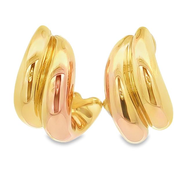 14K Yellow Gold Hoop Earrings Jaymark Jewelers Cold Spring, NY