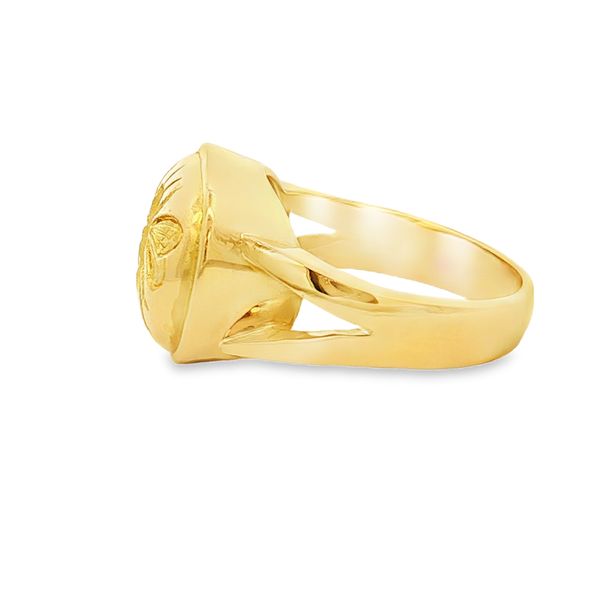 19K Yellow Gold 