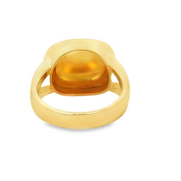 19K Yellow Gold 