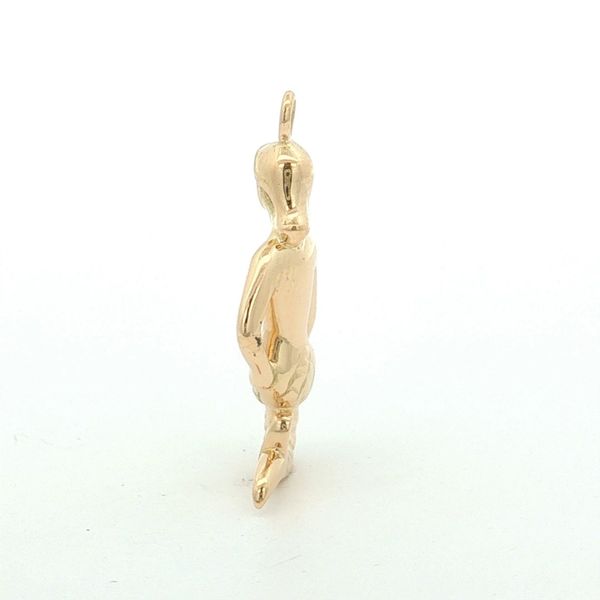 14K Yellow Gold Mermaid Charm Image 3 Jaymark Jewelers Cold Spring, NY