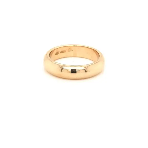 18K Yellow Gold 4mm Domed Band Jaymark Jewelers Cold Spring, NY