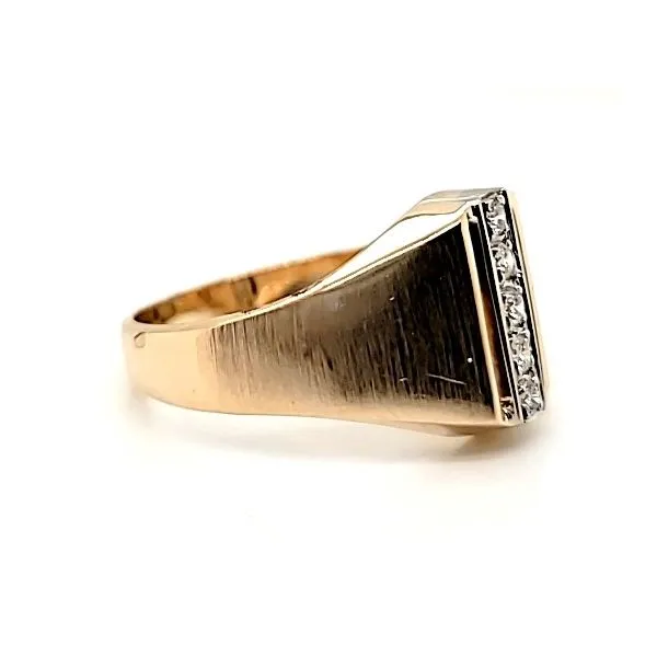 14K Two-Tone Diamond Ring Image 2 Jaymark Jewelers Cold Spring, NY