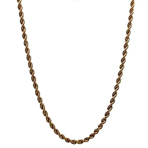 14K Yellow Gold Rope Chain Jaymark Jewelers Cold Spring, NY
