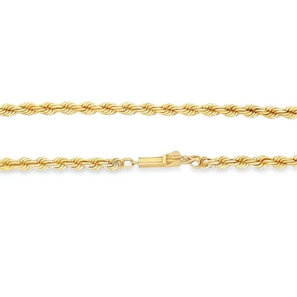 14K Yellow Gold Rope Chain Jaymark Jewelers Cold Spring, NY