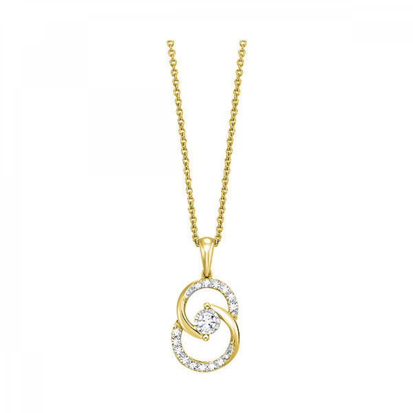 Double Circle Diamond Necklace Jayson Jewelers Cape Girardeau, MO