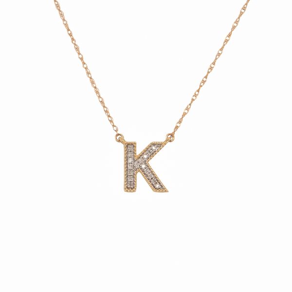 "K" Diamond Necklace Jayson Jewelers Cape Girardeau, MO