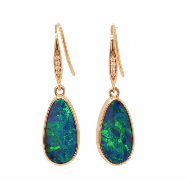 Opal Doublet Gemstone Earrings Jayson Jewelers Cape Girardeau, MO