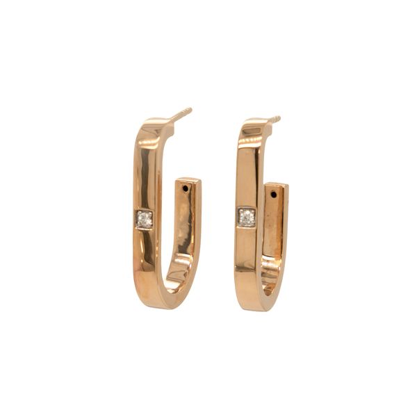 Gold Geometric Hoop Earrings Jayson Jewelers Cape Girardeau, MO