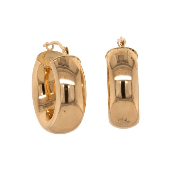 Mini Hoop Gold Earrings Jayson Jewelers Cape Girardeau, MO