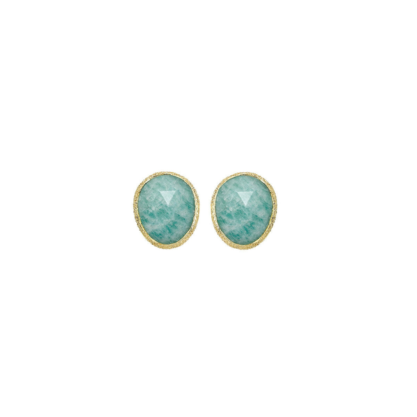 Silver Amazonite Gemstone Earrings Jayson Jewelers Cape Girardeau, MO