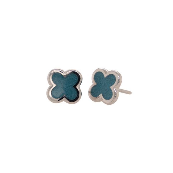 Silver Quadrafoil Earrings Jayson Jewelers Cape Girardeau, MO