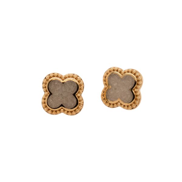 Silver Quadrafoil Earrings Jayson Jewelers Cape Girardeau, MO