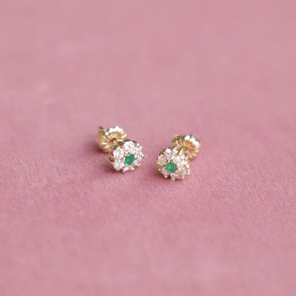 Estate Emerald Earrings Jayson Jewelers Cape Girardeau, MO