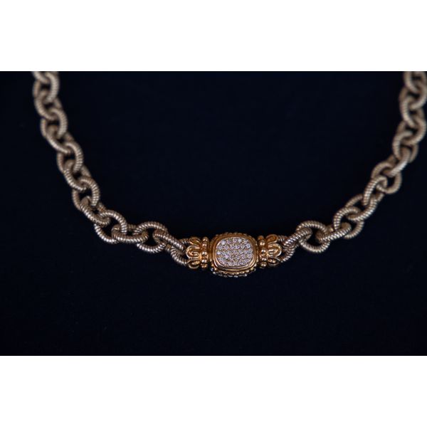 Estate Sterling Silver "Vahan" Necklace Image 2 Jayson Jewelers Cape Girardeau, MO