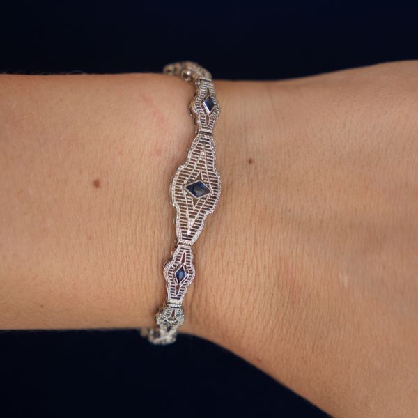 Antique Estate Filigree Bracelet Image 2 Jayson Jewelers Cape Girardeau, MO