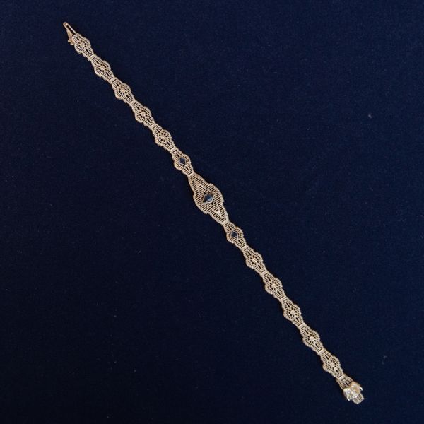 Antique Estate Filigree Bracelet Image 3 Jayson Jewelers Cape Girardeau, MO