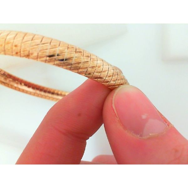 Estate Rose Gold, Omega Bracelet Jayson Jewelers Cape Girardeau, MO