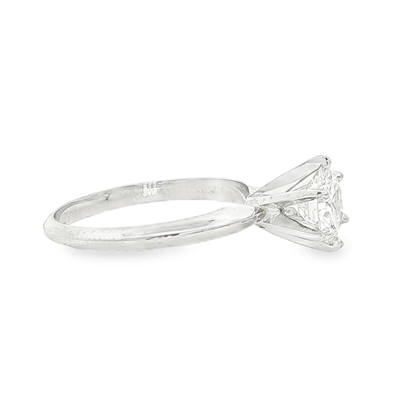 14kt white gold 1.03ct Round VS2 in clarity and M in color Diamond Ring. GIA# 5231815935 Image 2 Jeff Dennis Jewelers Gardendale, AL