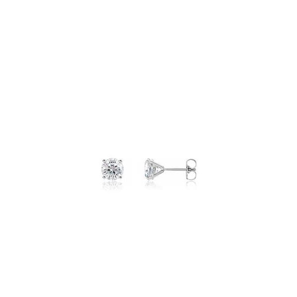 14K White Gold Stud Earrings Jeff Dennis Jewelers Gardendale, AL