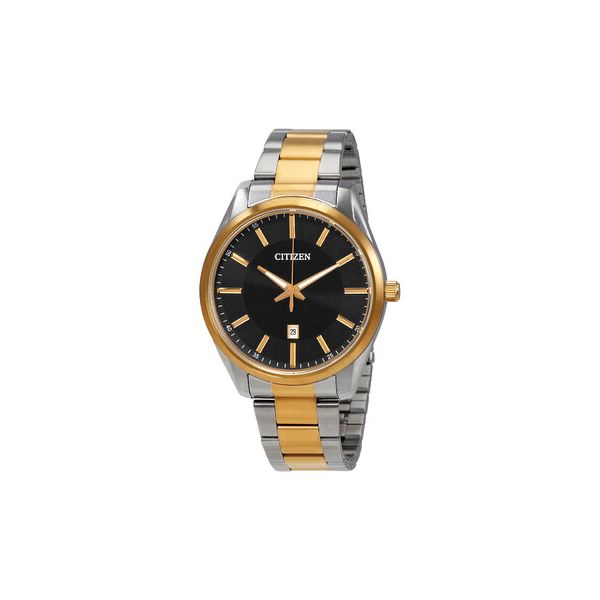 MENS QUARTZ WR100 STAINLESS STEEL 2 TONE WATCH Jeff Dennis Jewelers Gardendale, AL