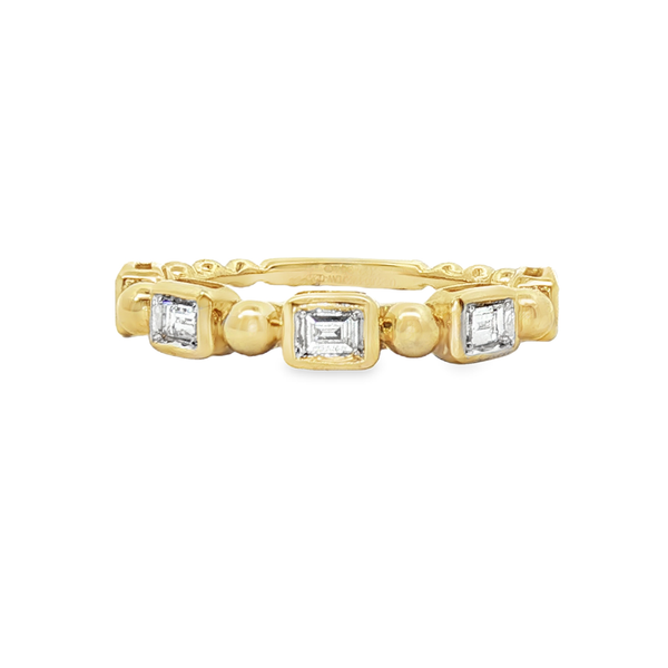 14K Yellow Gold Anniversary Band Ring Jeff Dennis Jewelers Gardendale, AL