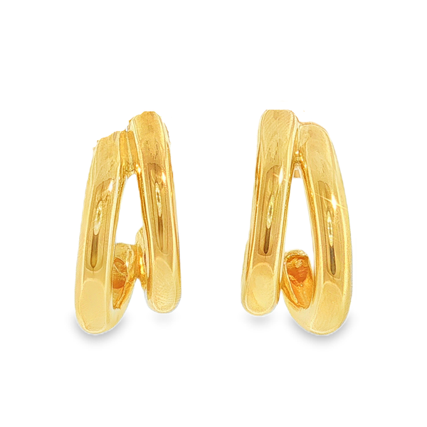 Gold Plated Sterling Silver Earrings Jeff Dennis Jewelers Gardendale, AL