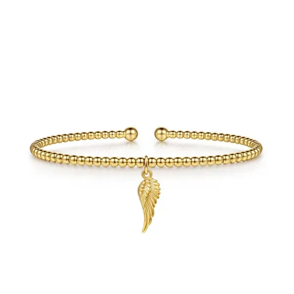 14K Yellow Gold Bangle Bracelet Jeff Dennis Jewelers Gardendale, AL