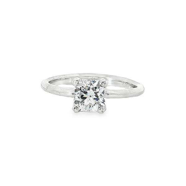 Ladies White 14 Karat Engagement Ring With 1.03ct Flanders Cut Diamond  Vs1 in clarity and D in color Jeff Dennis Jewelers Gardendale, AL