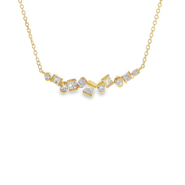 14KY 1.08ct tw Diamond Fashion Necklace Jeff Dennis Jewelers Gardendale, AL