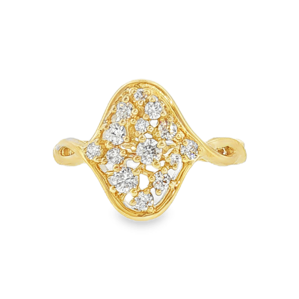 14KY .46ct tw Round Diamonds Fashion Ring Jeff Dennis Jewelers Gardendale, AL