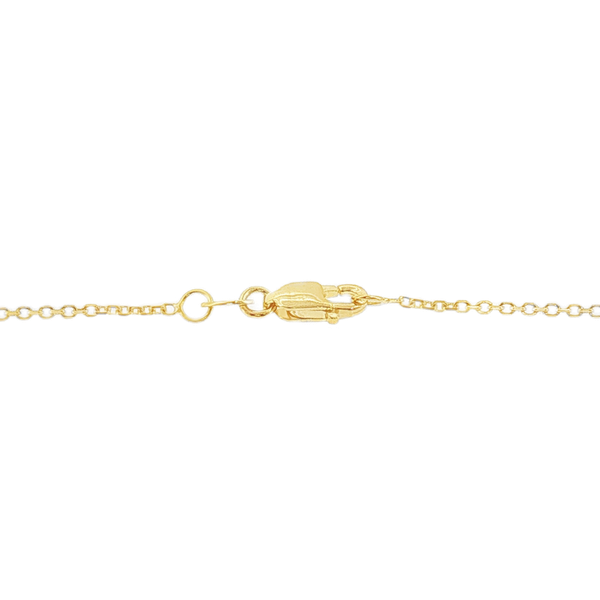 10K Yellow Gold Cable Chain with Lobster Clasp 16" Jeff Dennis Jewelers Gardendale, AL