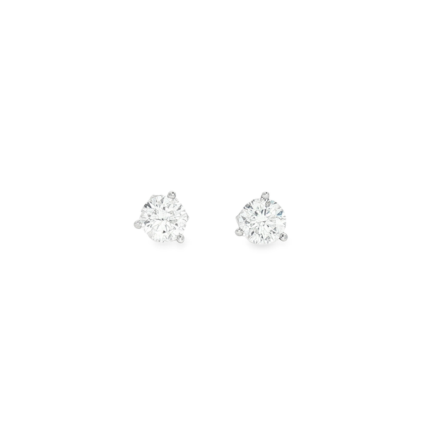 14kt WG 1.57ct tw Lab Grown Diamond Studs Jeff Dennis Jewelers Gardendale, AL