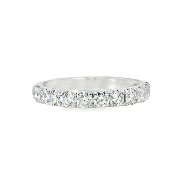 14K White Gold Anniversary Band Ring Jeff Dennis Jewelers Gardendale, AL