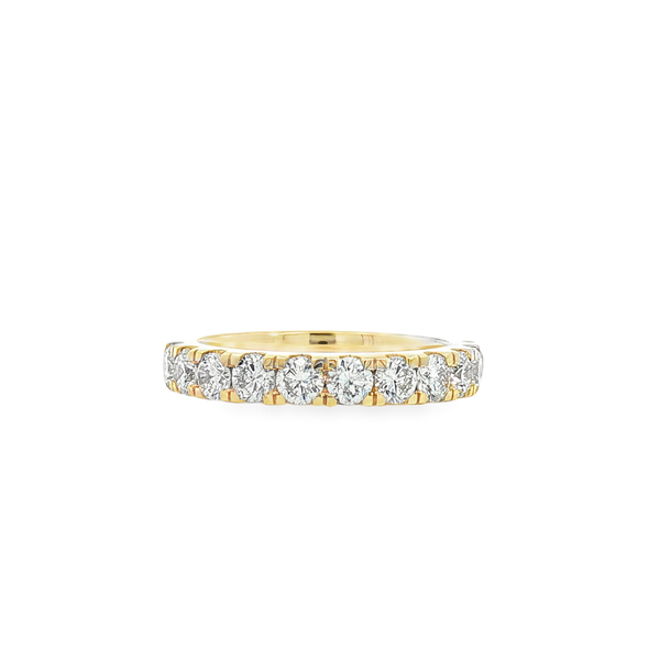 14K Yellow Gold Anniversary Band Ring Jeff Dennis Jewelers Gardendale, AL