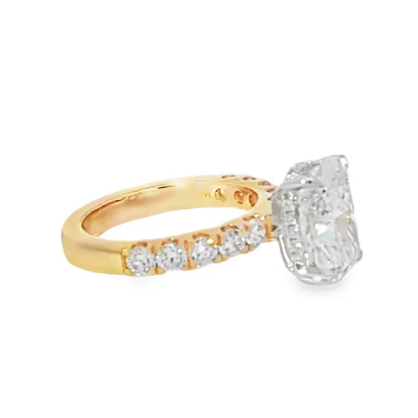 Lab Grown Diamond Engagement Ring Image 2 Jeff Dennis Jewelers Gardendale, AL