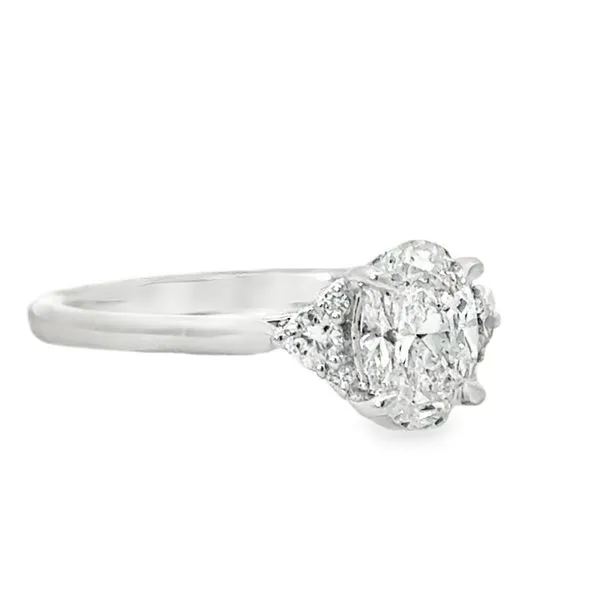 Lab Grown Diamond Engagement Ring Image 2 Jeff Dennis Jewelers Gardendale, AL