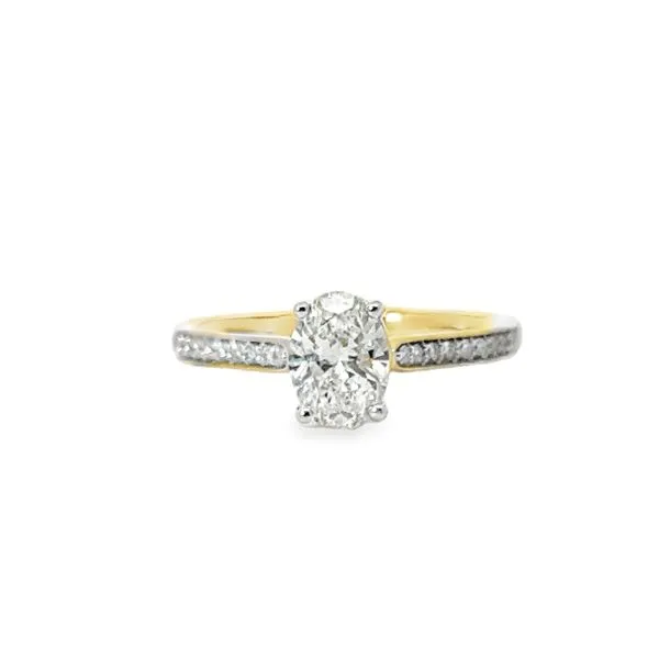 Lab Grown Diamond Engagement Ring Jeff Dennis Jewelers Gardendale, AL