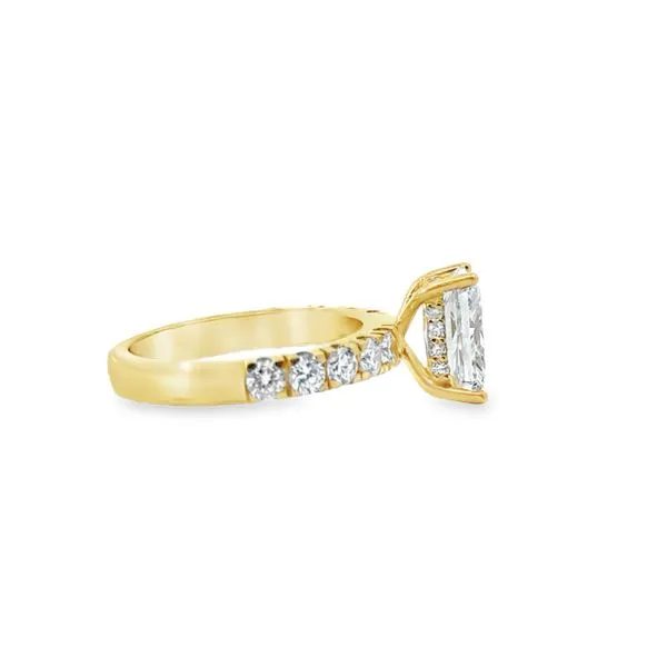 Lab Grown Diamond Engagement Ring Image 2 Jeff Dennis Jewelers Gardendale, AL