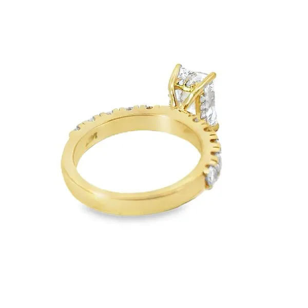 Lab Grown Diamond Engagement Ring Image 3 Jeff Dennis Jewelers Gardendale, AL