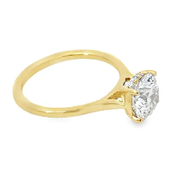 Lab Grown Diamond Engagement Ring Image 3 Jeff Dennis Jewelers Gardendale, AL