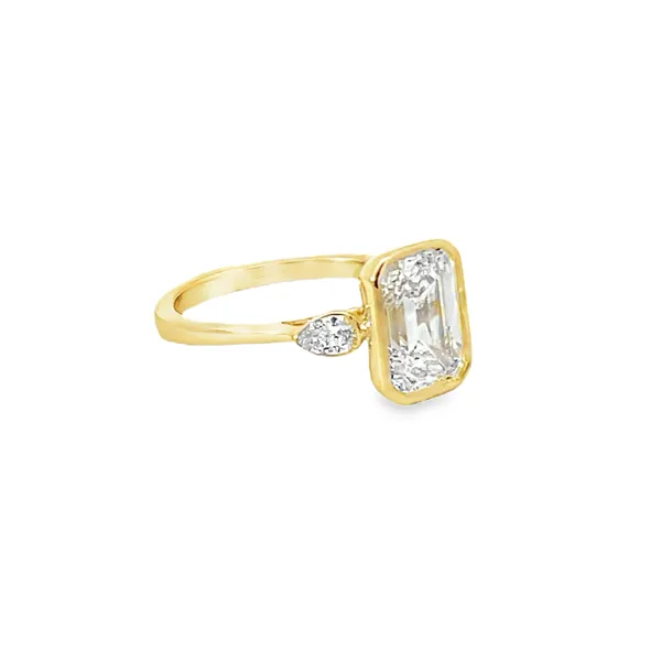 Lab Grown Diamond Engagement Ring Image 2 Jeff Dennis Jewelers Gardendale, AL