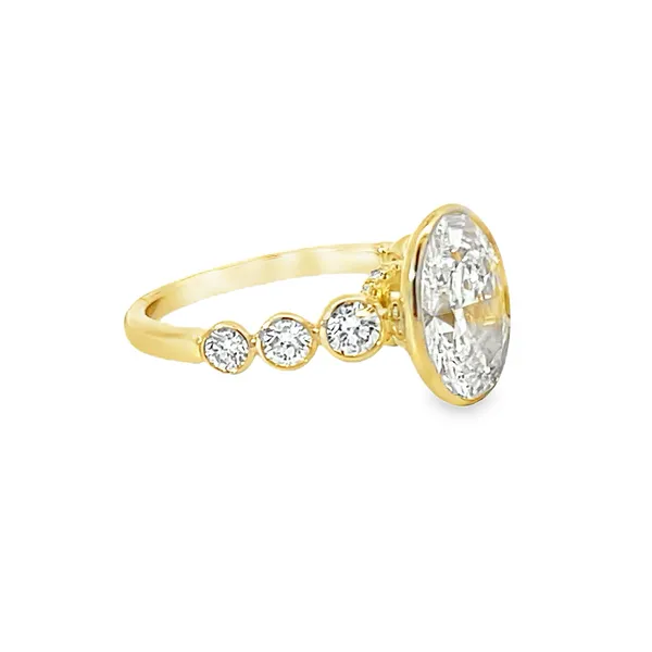 Lab Grown Diamond Engagement Ring Image 2 Jeff Dennis Jewelers Gardendale, AL