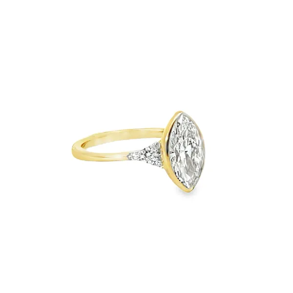 Lab Grown Diamond Engagement Ring Image 2 Jeff Dennis Jewelers Gardendale, AL