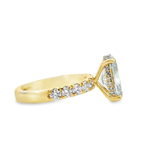 Lab Grown Diamond Engagement Ring Image 2 Jeff Dennis Jewelers Gardendale, AL