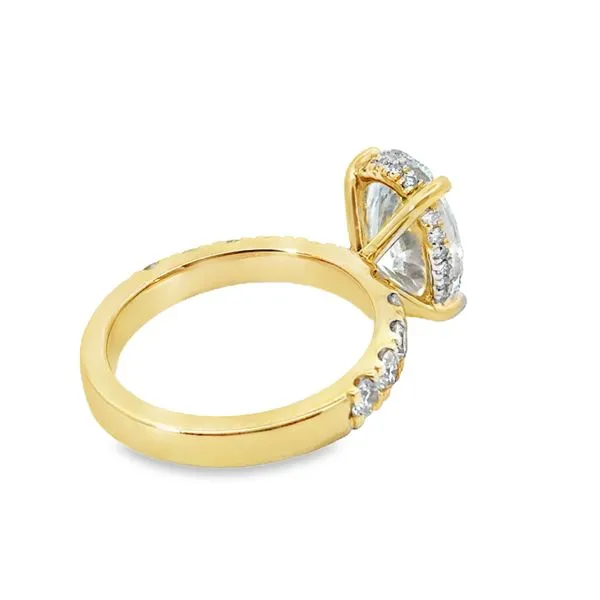Lab Grown Diamond Engagement Ring Image 3 Jeff Dennis Jewelers Gardendale, AL