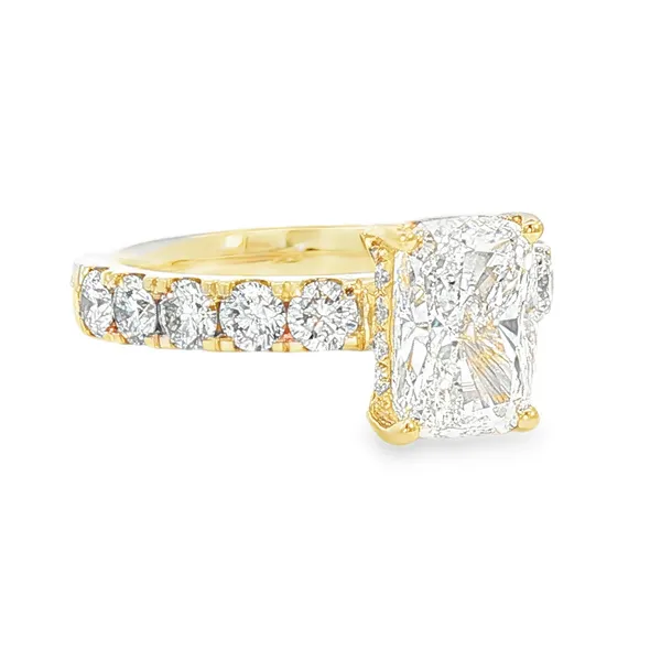 Lab Grown Diamond Engagement Ring Jeff Dennis Jewelers Gardendale, AL